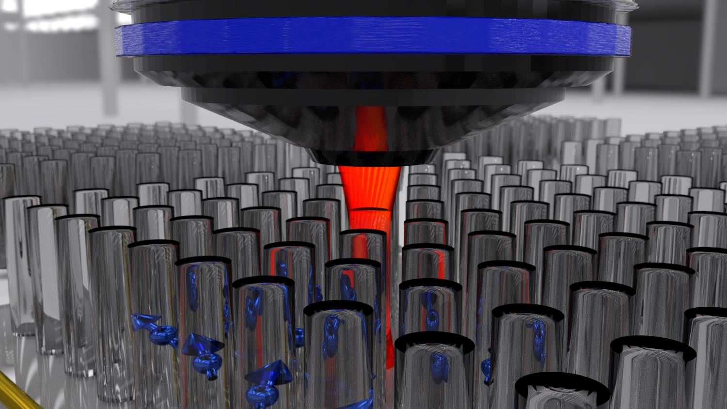 Nano pillar array.